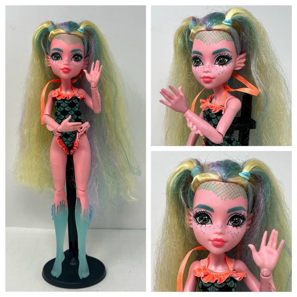 Monster High Scareadise Island Lagoona Blue Doll‎ Mattel Fashion Figure